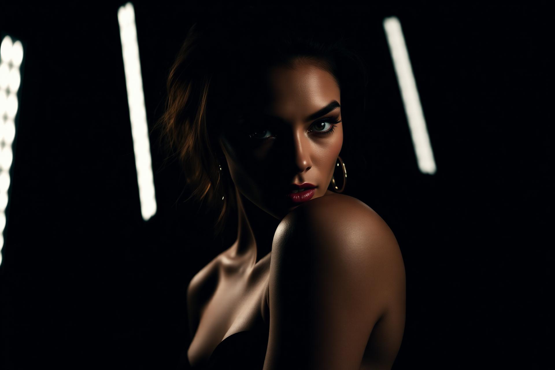 Editorial fashion model